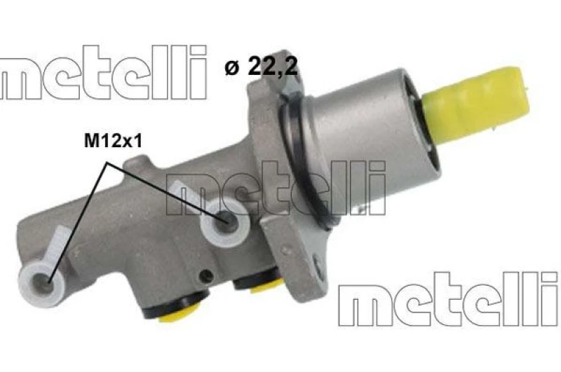 Image of METELLI Brake master cylinder METELLI 05-1237