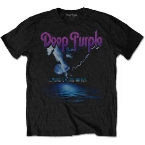 Image of Deep Purple - Smoke On The Water Unisex Large T-Shirt - Black