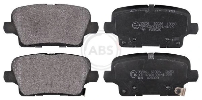 Image of A.B.S. Brake pad set A.B.S. 35206