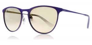 image of Ray-Ban Junior RJ9538S Sunglasses Rubber Brown/Violet 252/2Y 50mm