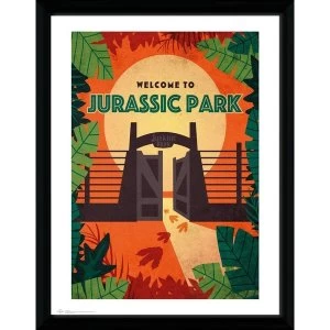 Image of Jurassic Park - Welcome Collector Print