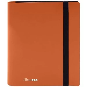 Image of Ultra Pro Eclipse 4-Pocket Pro-Binder - Pumpkin Orange