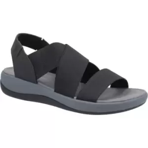 image of Hush Puppies Womens Sophia Elastic Cross Strap Sandals UK Size 4 (EU 37)