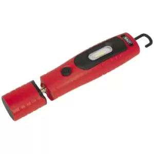 Image of Sealey LED3602R Rechargeable 360° Inspection Light 7 SMD & 3W SMD ...