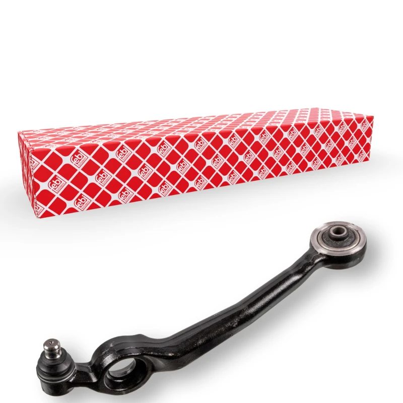 Image of FEBI BILSTEIN 10663 Suspension arm Control Arm, Cast Steel, Lower, with rubber mount Cast Steel Track Control Arm (273)