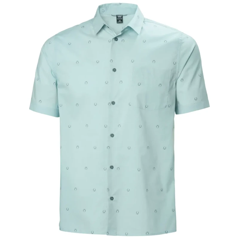 Image of Helly Hansen Shirt Helly Hansen Viken Ss Bleu Male 2XL