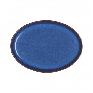 Denby Imperial Blue Small Oval Tray