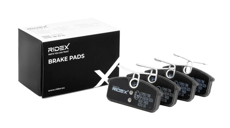 Image of Brake pad set RIDEX 402B1115