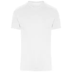 image of AWDis Adults Unisex Just Cool Urban Fitness T-Shirt (M) (Arctic White)