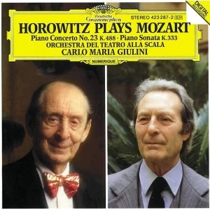 Image of Horowitz Plays Mozart - Piano Concerto No. 23 K. 488 Piano Sonata K. 333 Vinyl