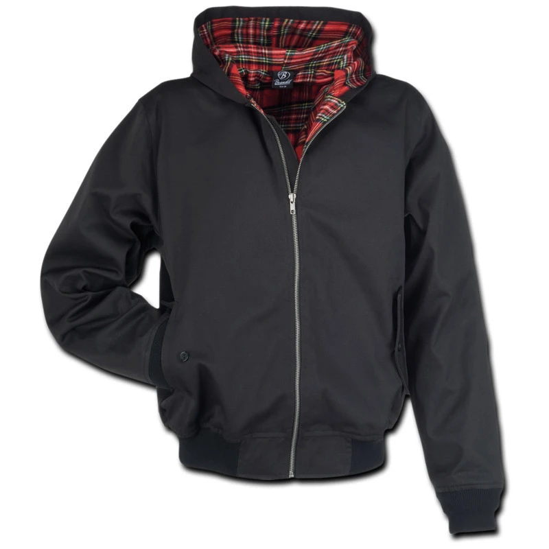 Image of Brandit Lord Canterbury Hooded Bomber Jacket Black XL Men