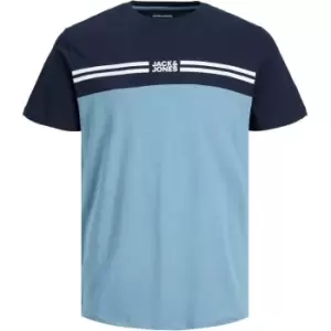 image of Jack and Jones Distance T-Shirt - Blue