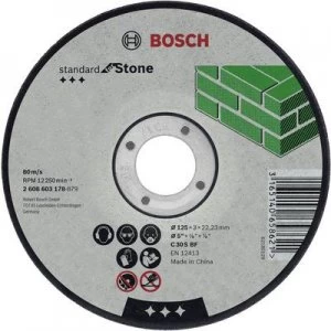 Image of Bosch Accessories 2608603177 2608603177 Cutting disc (straight) 115mm 22.23mm