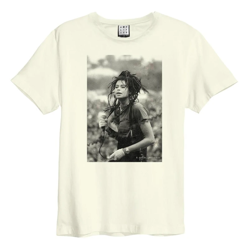 Image of Amplified Amplified Men Joe Wise Annie Ruddock T-Shirt in White Size: X-Small White XS Male 5063238001879