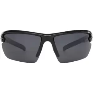Image of Avenue Monch Polarized Sport Sunglasses (One Size) (Solid Black)
