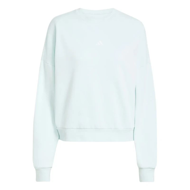 Image of Adidas Sweatshirt woman adidas Essentials Small Logo Turquoise Female L