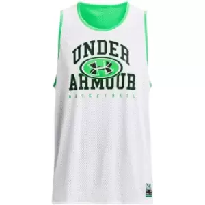 Image of Under Armour Baseline Reversible Jsy - White