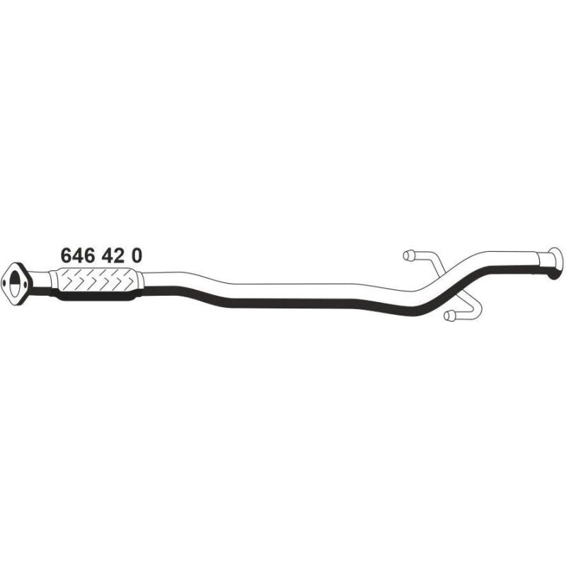 Image of ERNST 646420 Exhaust Pipe Exhaust Pipe (17)