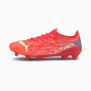 image of Womens PUMA Ultra 1.3 FG/AG Football Boots, Sunblaze/White/Bluemazi Size 11 Shoes