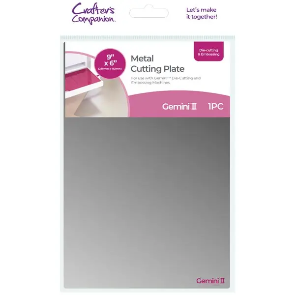 image of Gemini 2 II Accessories Metal Cutting Plate 9" x 6in