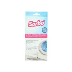 Image of Sorbo 2 in 1 Microfibre Kitchen Cloth 32 x 32 cm