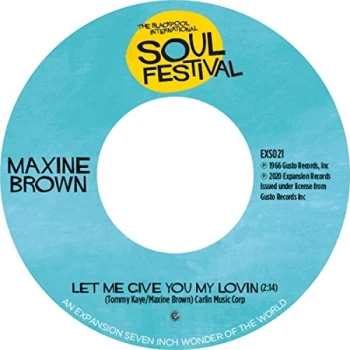Image of Maxine Brown - Let Me Give You My Lovin/One in a Million Vinyl