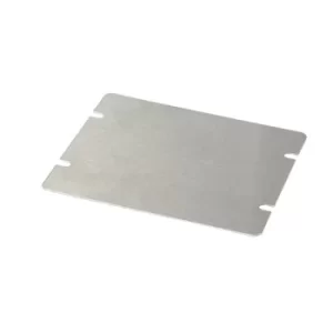 Image of Hammond 1434-54 Chassis Bottom Panel 127 x 102mm Aluminium Natural