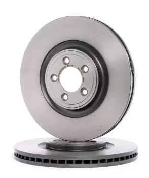 Image of BREMBO Brake disc JAGUAR 09.B556.11 C2C25337,T2R5939 Brake rotor,Brake discs,Brake rotors