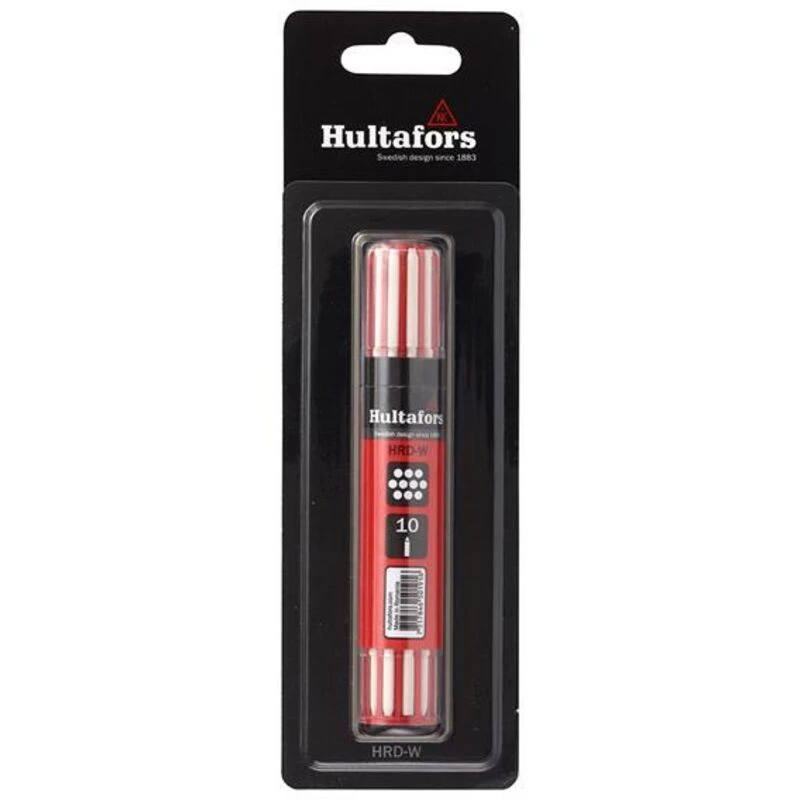 Image of Hultafors 650290 Dry Marker Refill White (10) Blister Pack 650290