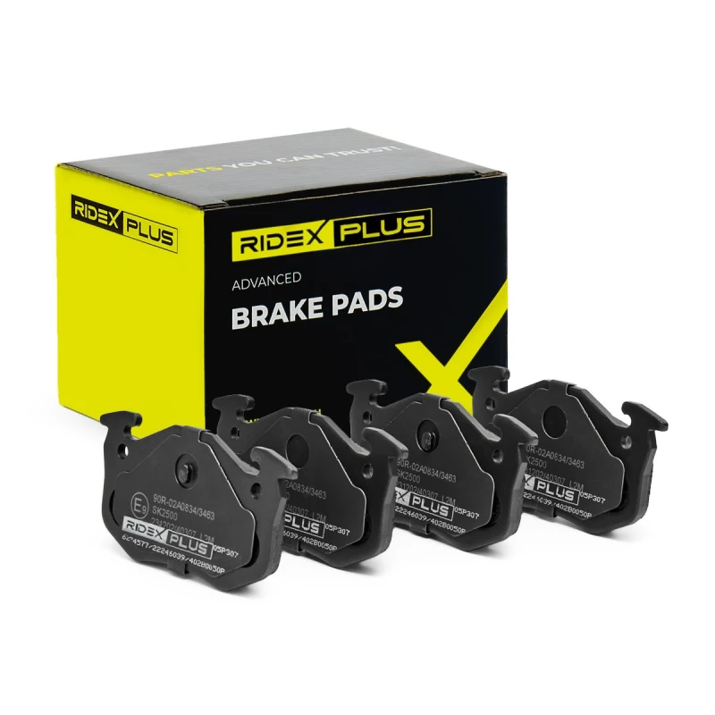 Image of RIDEX PLUS Brake pad set RIDEX PLUS 402B0050P