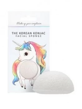 The Konjac Sponge Company Mythical Unicorn Standing Konjac Sponge Box And Hook - White