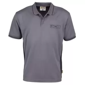 image of Trade Grey/Black Polo - Medium