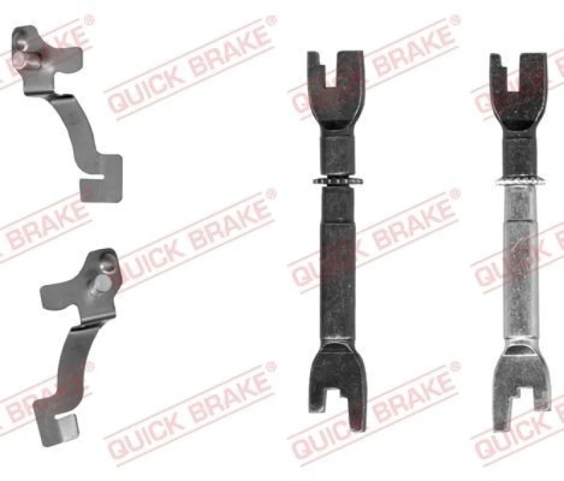 Image of QUICK BRAKE Brake shoe adjuster QUICK BRAKE 108 53 017