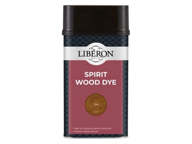 Image of Liberon 'Spirit Wood Dye' Teak 1 litre Teak unisex