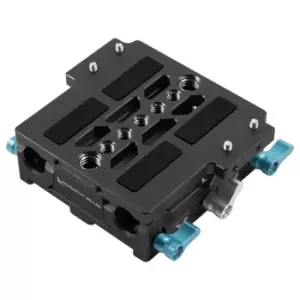 Kondor Blue LWS ARRI Bridge Plate For Cinema Cameras with Riser for ARRI Alexa Mini Black