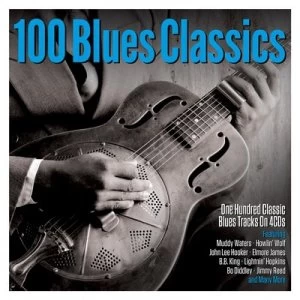 Image of 100 Blues Classics by Various Artists CD Album