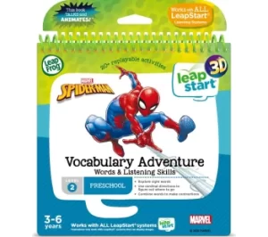 Image of LEAPFROG LeapStart Marvels Spider-Man Vocabulary Adventure Activity Book
