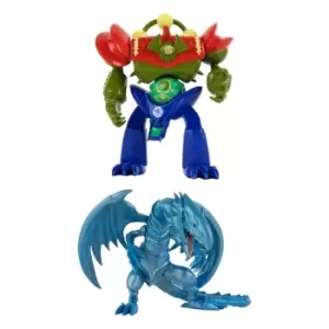 Image of Yu-Gi-Oh! Action Figure 2-Pack Blue-Eyes White Dragon & Gate Guardian 10 cm
