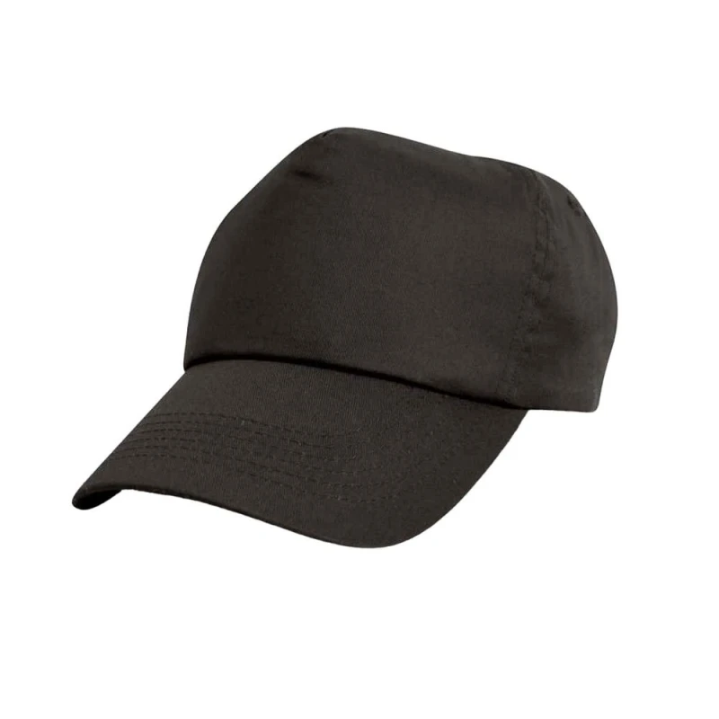 Image of Result Result Men Cotton Baseball Cap in Black One Size Male 5063527886729