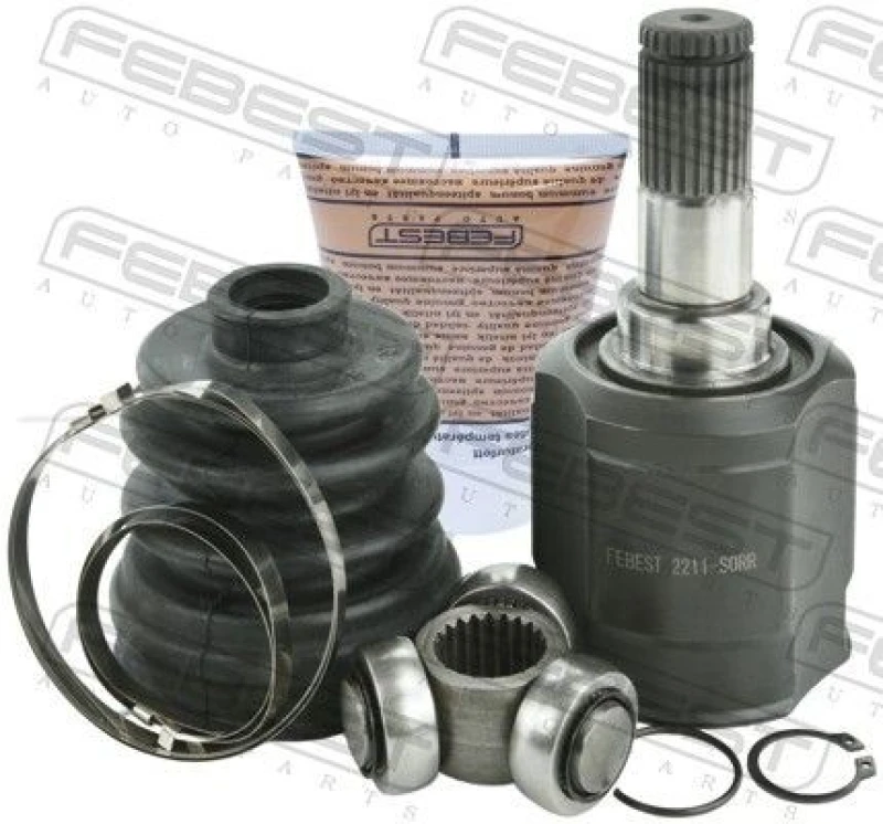 Image of FEBEST 2211-SORR Joint, drive shaft Rear Axle Joint,drive shaft (236)