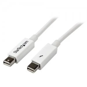 Image of 2m White Thunderbolt Cable MM