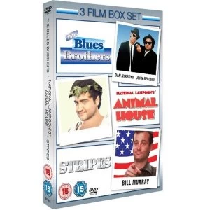 Image of BlueS Brothers/National Lampoons/Stripes DVD