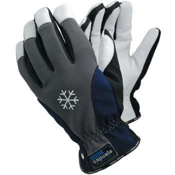 image of 295 Tegera Black/Blue/White Cold Resistant Gloves - Size 9 - Ejendals