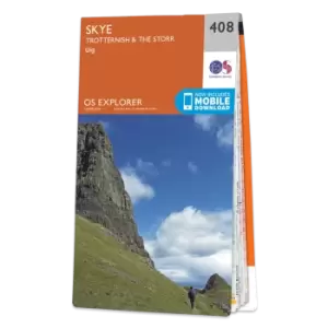 Image of Map of Skye - Trotternish & The Storr