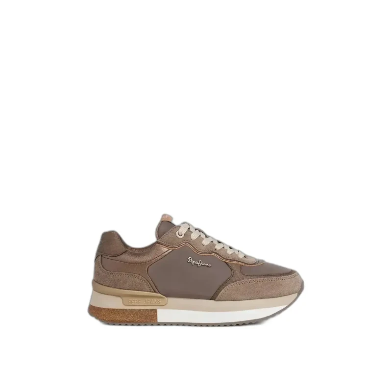 Image of Pepe Jeans Womens Trainers Pepe Jeans Rusper Glam Marron Female 38