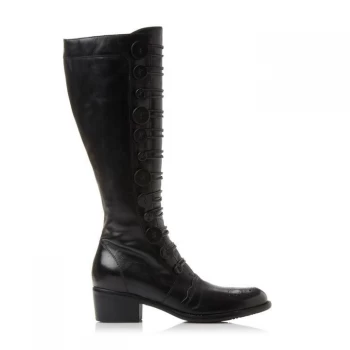 image of Dune London Dune Pixie Boot Ladies - Black Leather