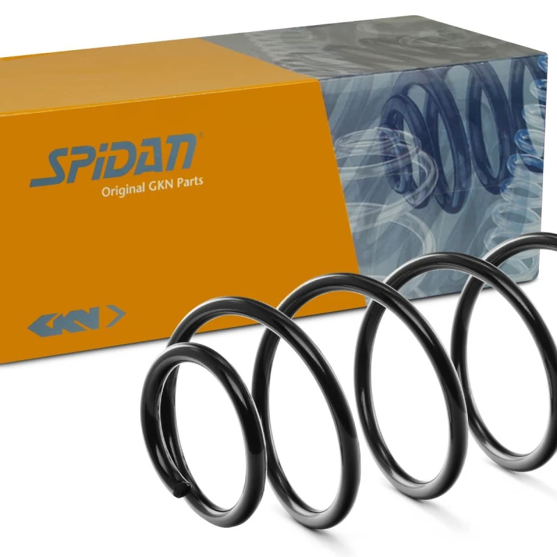 Image of SPIDAN 85771 Coil spring Rear Axle Coil Spring (188)