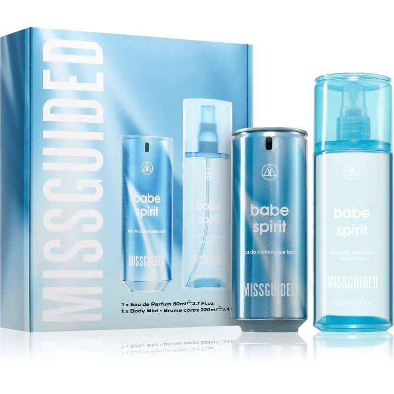 Image of Missguided Babe Spirit Eau de Parfum 80ml & Body Mist Gift Set