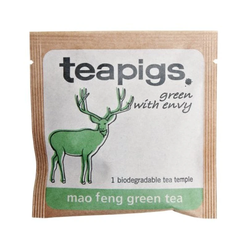 Image of Teapigs Teapigs Mao Feng Green Tea Envelope (Pack of 50) FOTEA005 FOTEA005