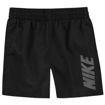 Image of Nike Logo Shorts Junior Boys - Black